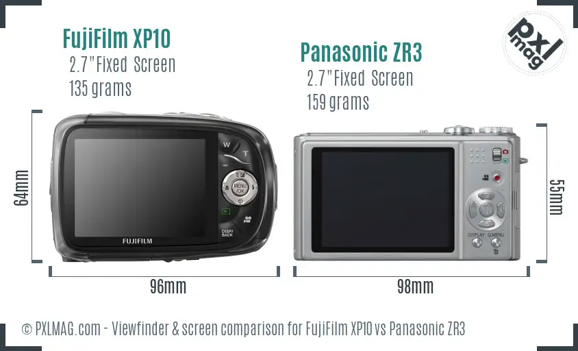 LCD screen and interface comparison