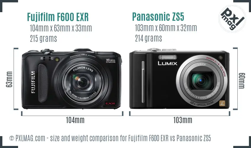 Size and ergonomics comparison