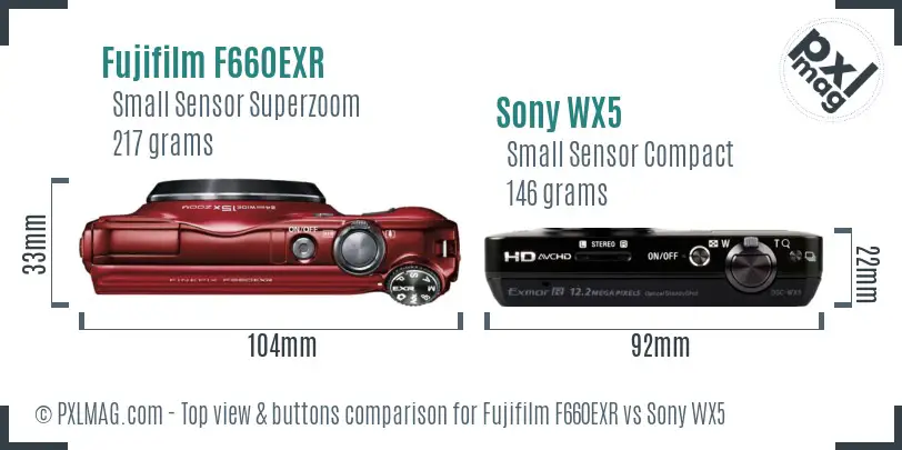 Top View Design & Control Layout Comparison