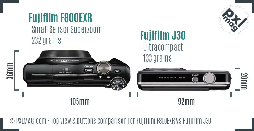 Top View Design and Control Layout Comparison