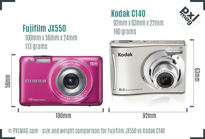 Size and ergonomics comparison