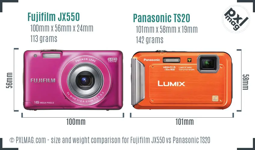 Size and ergonomics comparison