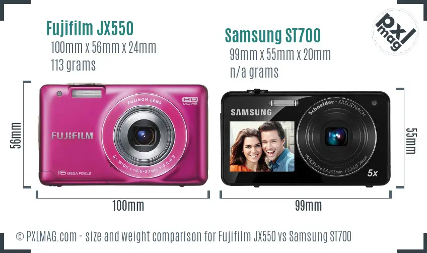 Physical size and ergonomics comparison