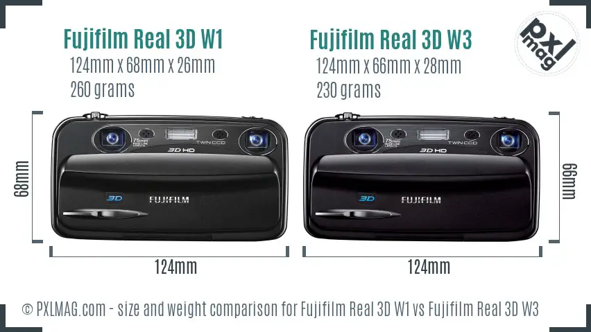 Fujifilm Real W1 vs Fujifilm Real 3D In Comparison - PXLMAG.com