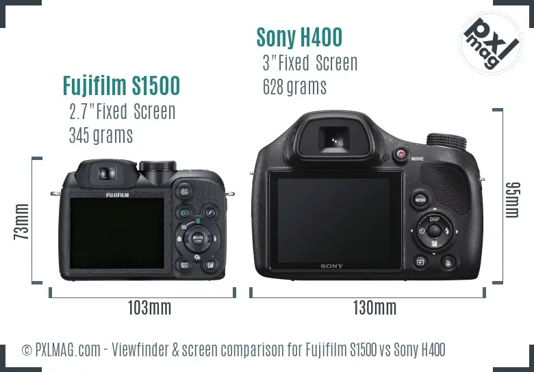 Back Screen and Interface Comparison