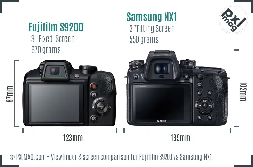 Back screen comparison