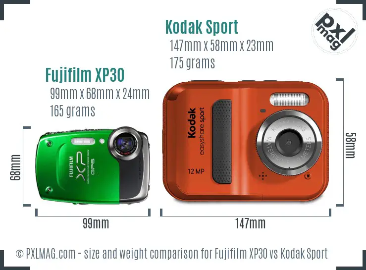 Size and ergonomics comparison image