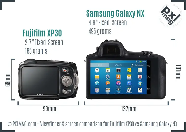 Back LCD Screen and Interface Comparison
