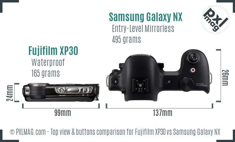 Top View Control Layout Comparison