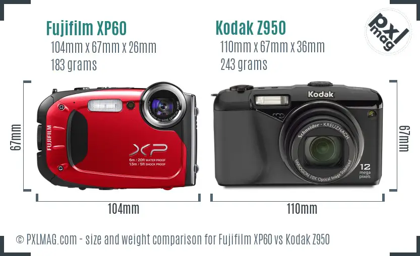 Physical size and ergonomics comparison