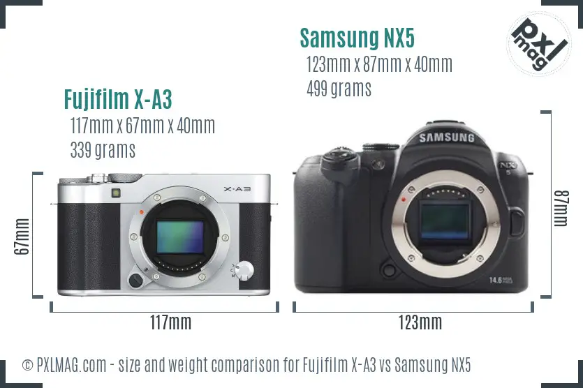 Physical size and ergonomics comparison