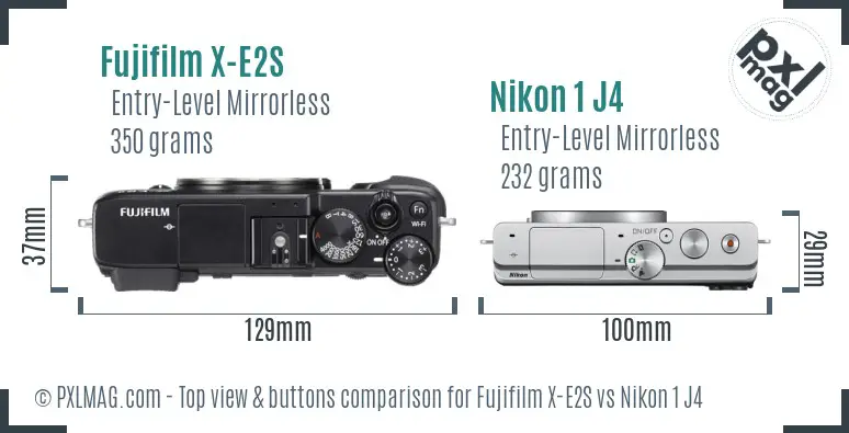 Top view design and control layout comparison
