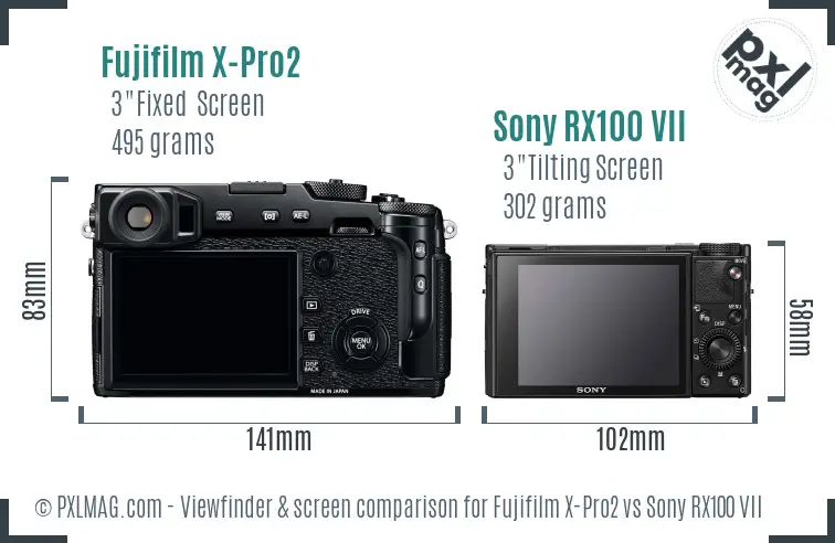 Back screen comparison