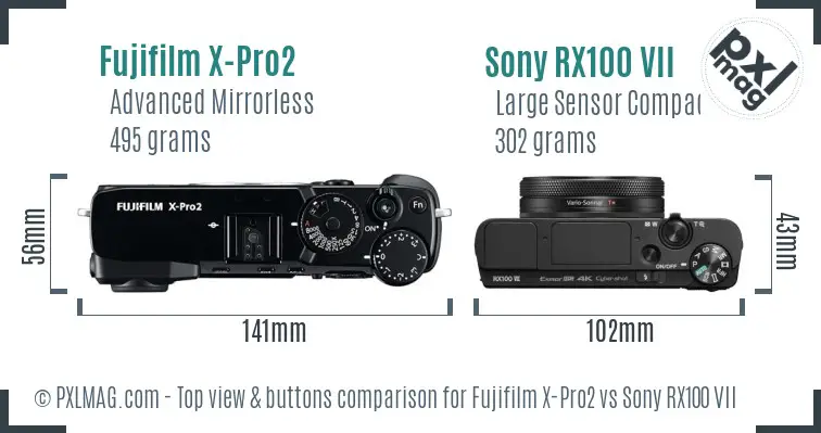 Top view design and control layout comparison