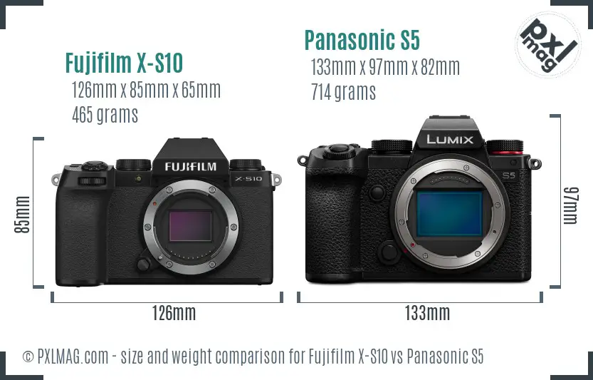 Diagnostiseren typist pint Fujifilm X-S10 vs Panasonic S5 In Depth Comparison - PXLMAG.com