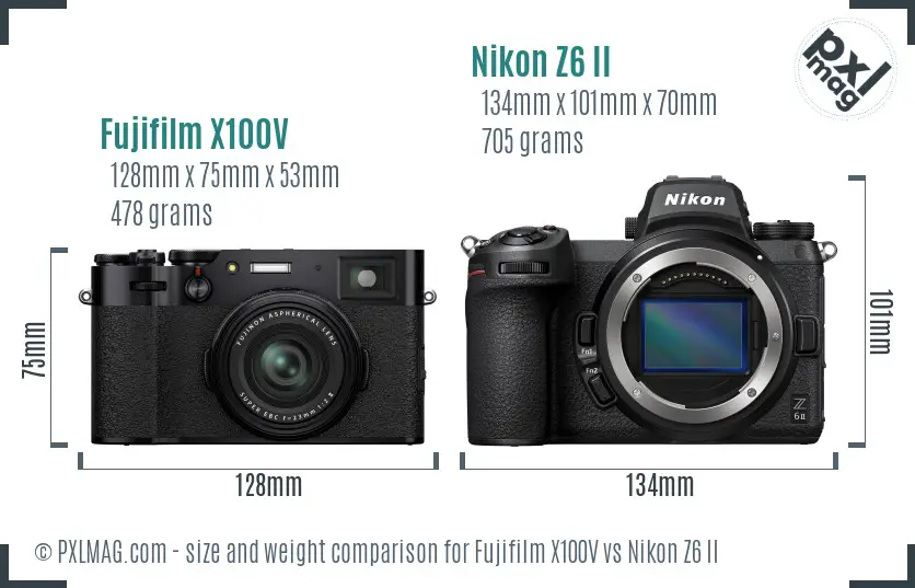 nikon x100v