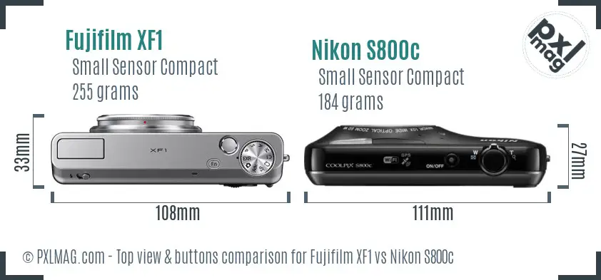 Top view design and control layout comparison