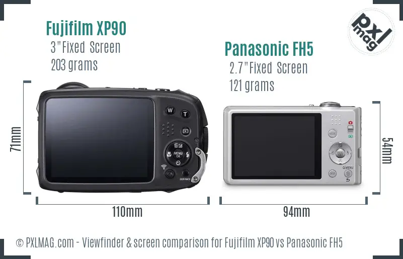 Back Screen Comparison