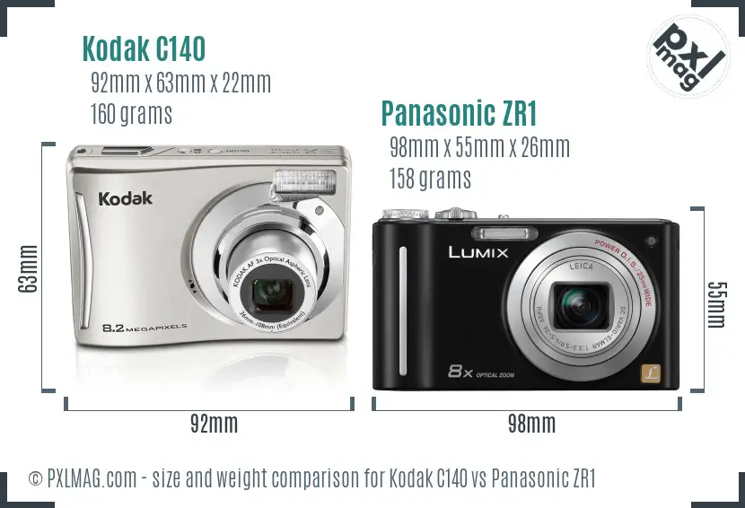 Size comparison and ergonomics