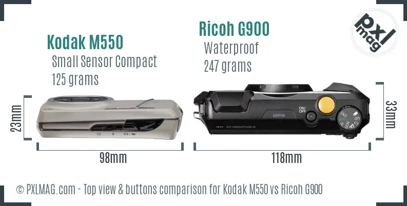 Top View Design and Control Layout Comparison