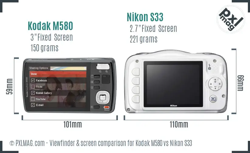 Back screen comparison