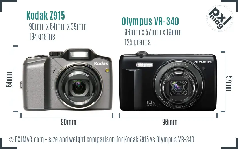 Physical size and ergonomics comparison