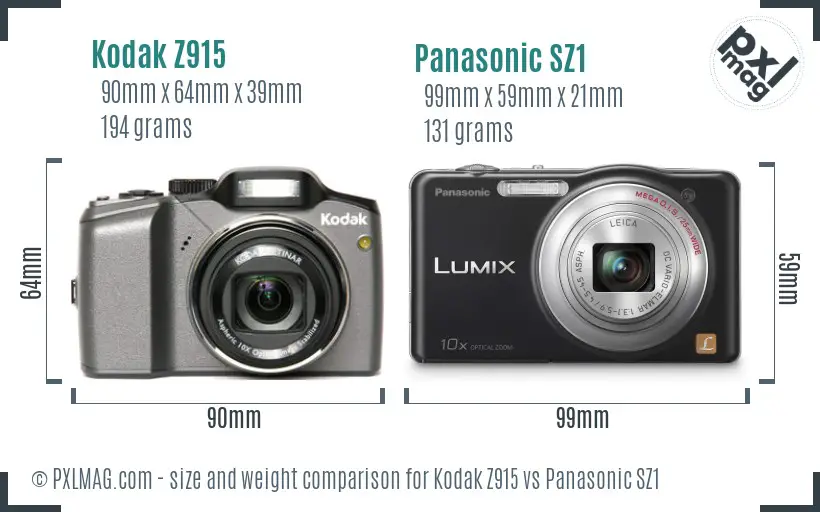 Physical size and ergonomics comparison