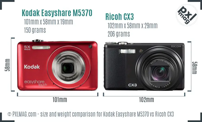 Physical size and ergonomics comparison
