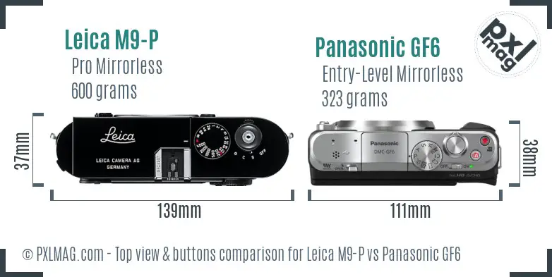 Top view design and control layout comparison