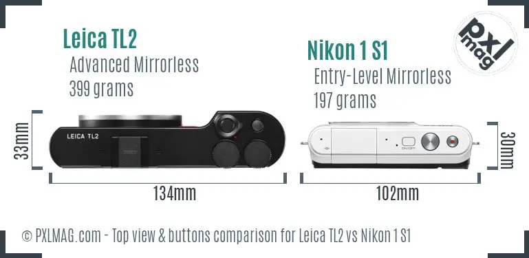Top view design and control layout comparison
