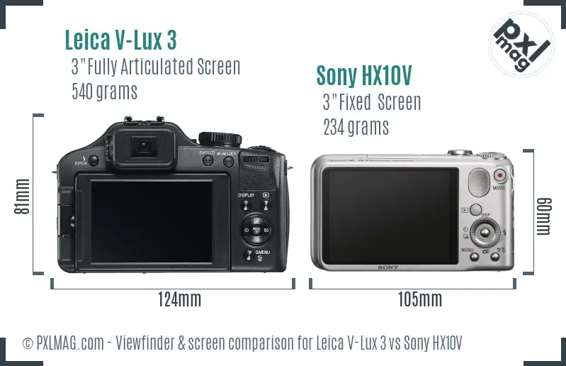 Back LCD Screen Comparison