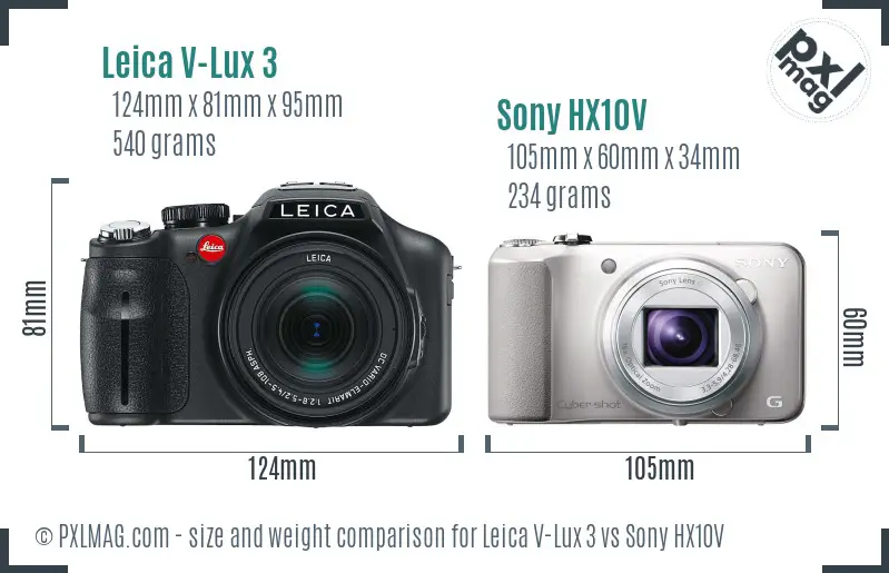 Small Sensor Superzoom Body Size Comparison
