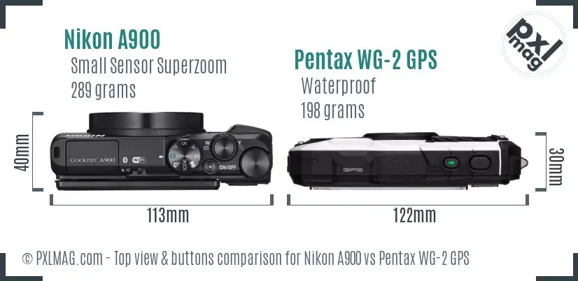 Top view design and control layout comparison