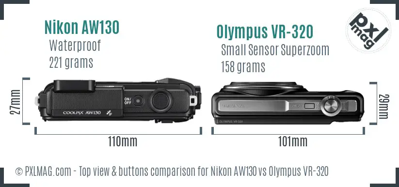 Top-view design comparison
