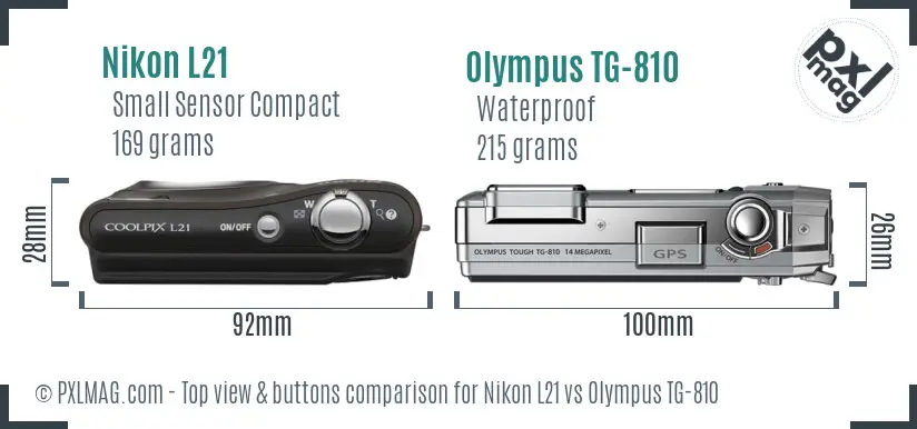 Top View Design and Control Layout Comparison