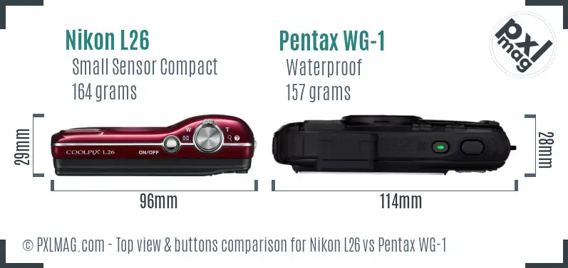 Top view design and control layout comparison