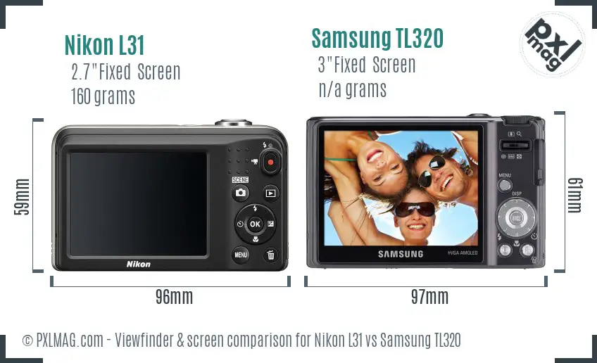 LCD screen and interface comparison