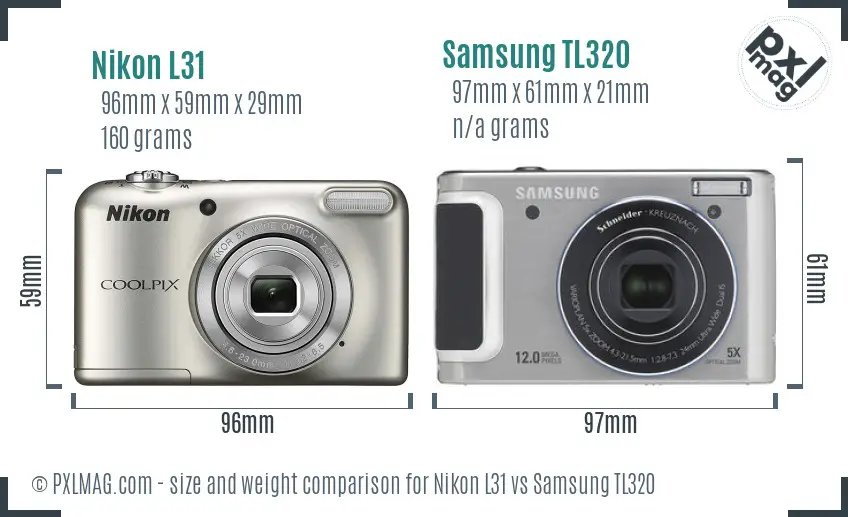 Size and ergonomics comparison