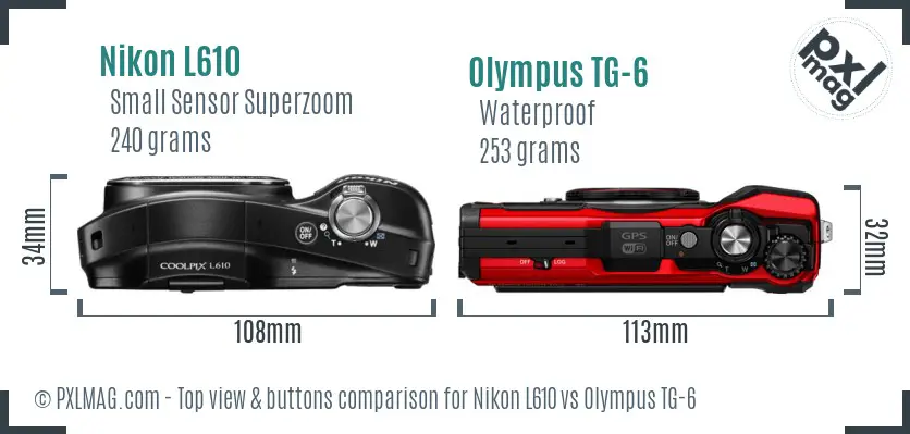 Top view design and control layout comparison