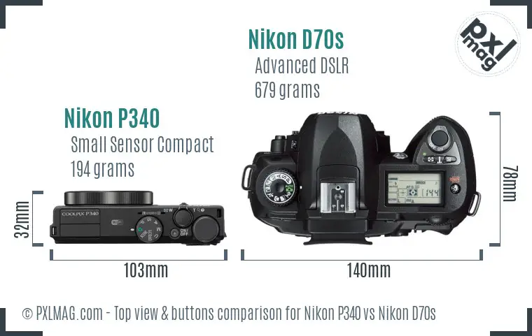 Top view design and control layout comparison