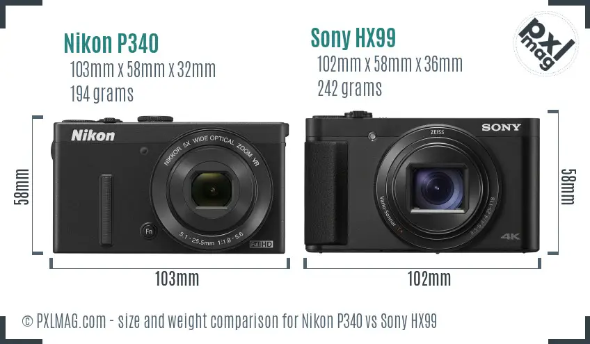 Physical size and ergonomics comparison