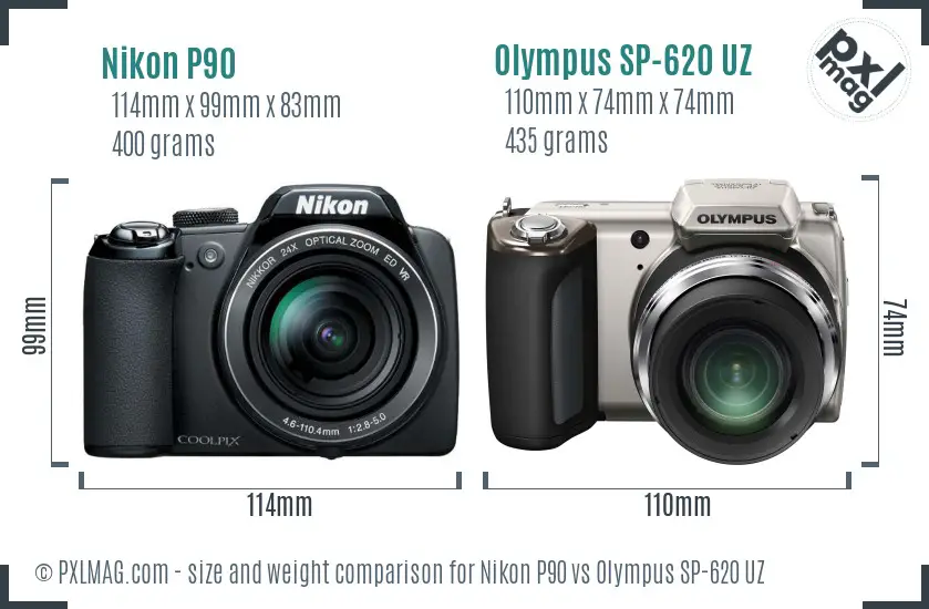 Physical size and ergonomics comparison