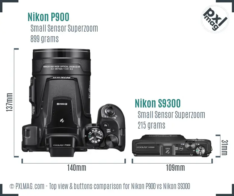 Top View Design and Control Layout Comparison
