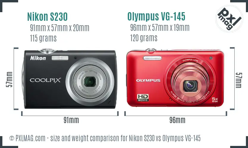 Physical size and ergonomics comparison