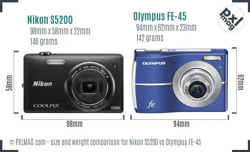Physical size and ergonomics comparison