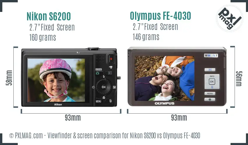 Back Screen Comparison