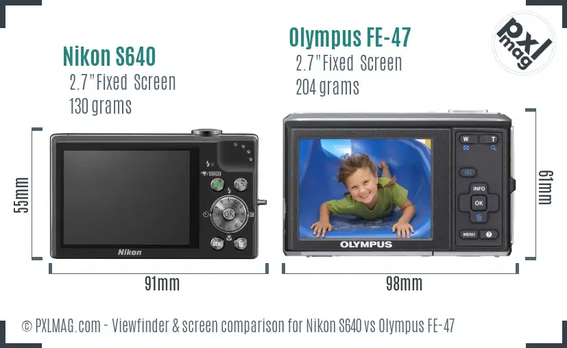 LCD screen and interface comparison
