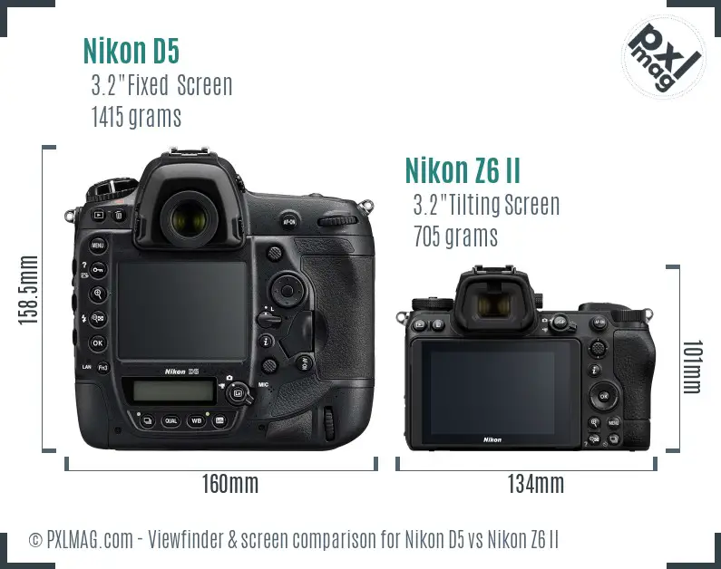 Nikon D5 vs Nikon Z6 II In Depth Comparison - PXLMAG.com