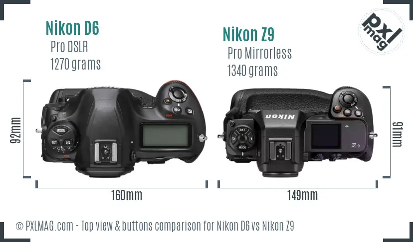 Nikon D6 vs Nikon Z9 Detailed Comparison - PXLMAG.com