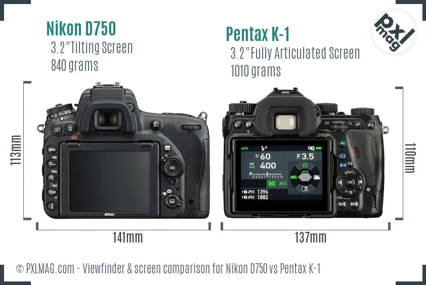 Nikon D750 vs Pentax K-1 Detailed Comparison - PXLMAG.com
